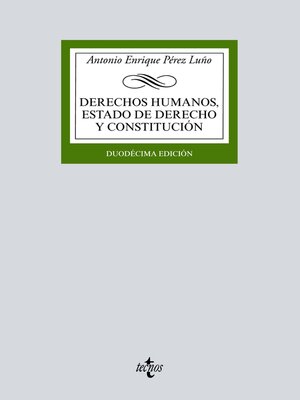 cover image of Derechos humanos, Estado de Derecho y Constitución
